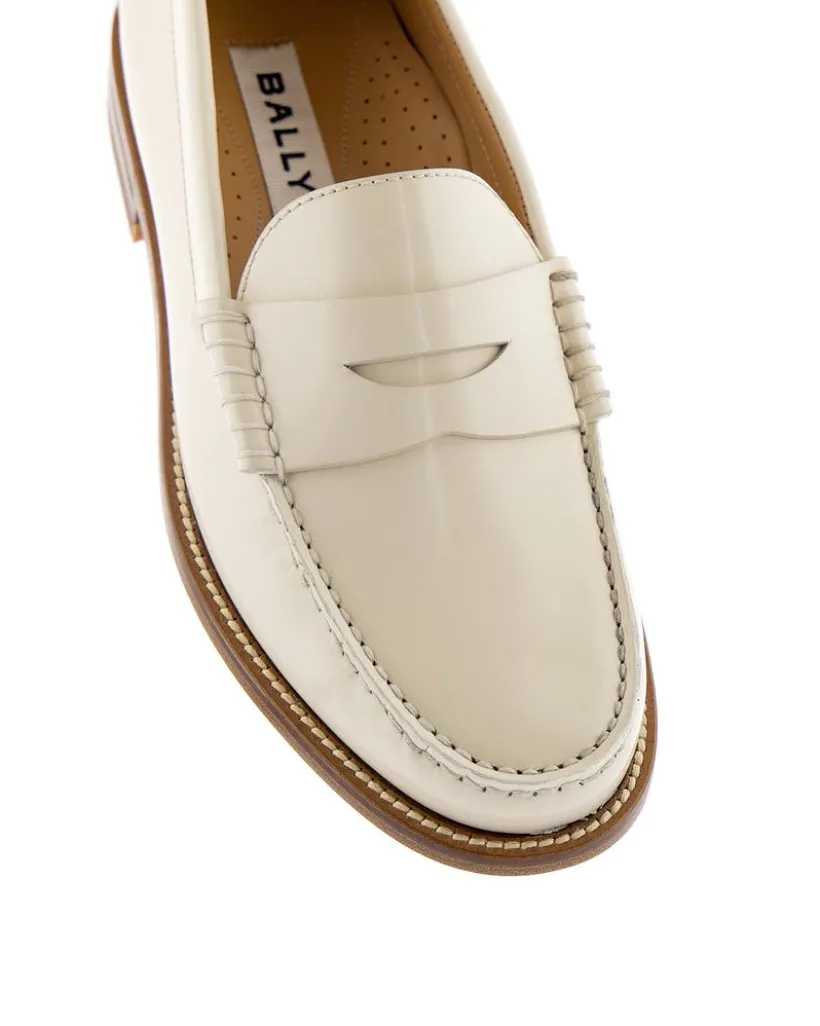 Bally Charlex-W Calf Plain Bone 50