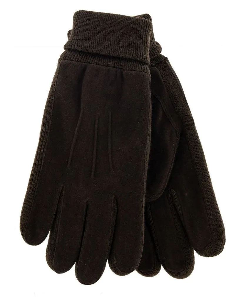 Handskompaniet Mens glove Suede/Acrylic