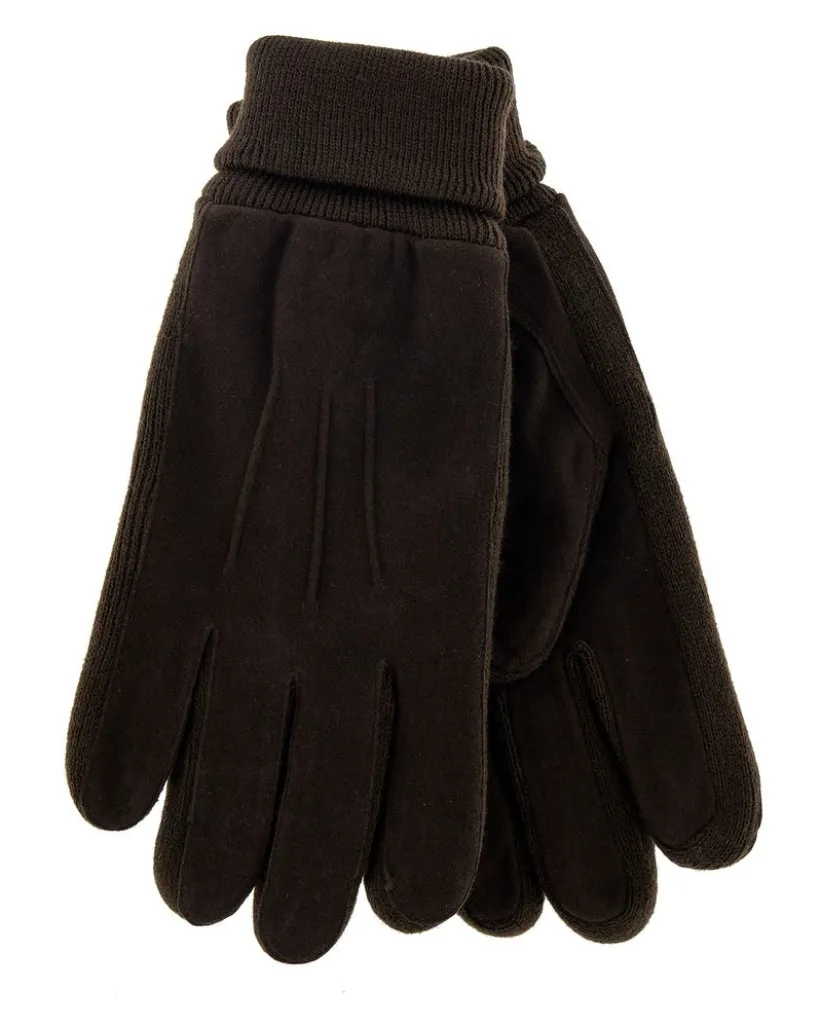 Handskompaniet Mens glove Suede/Acrylic