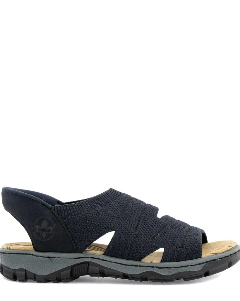 Rieker Blå Sandal