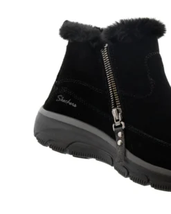 Skechers Faux Fur Zip Up Boot