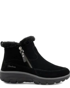 Skechers Faux Fur Zip Up Boot