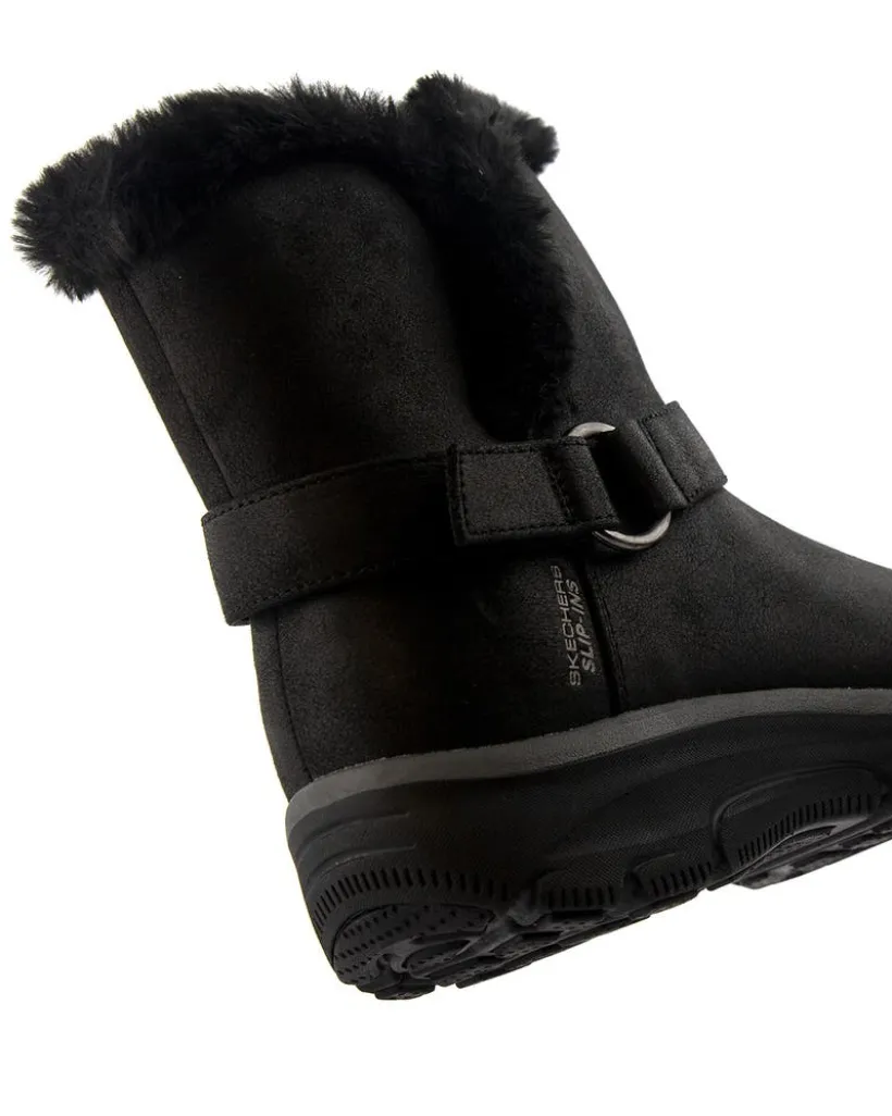 Skechers Slip-Ins Tall Buckle Wrap Boot