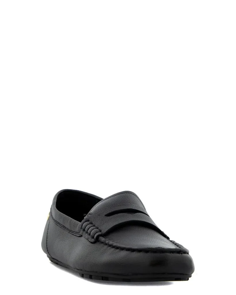 Tommy Hilfiger Flag Leather Driver Loafer