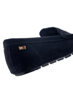 Tommy Hilfiger Flag soft suede driver loafer