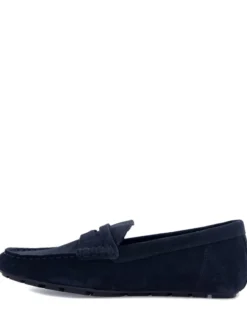 Tommy Hilfiger Flag soft suede driver loafer