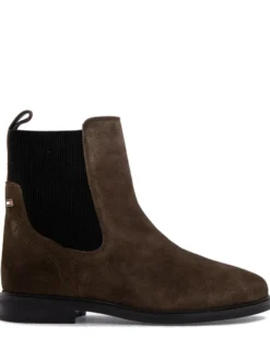 Tommy Hilfiger Flag Suede Chelsea Boot