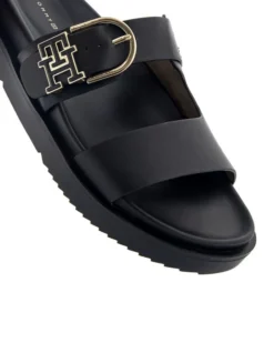 Tommy Hilfiger Leather Sporty Mule