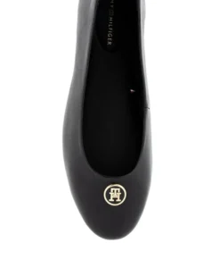 Tommy Hilfiger TH Plate Leather Ballerina
